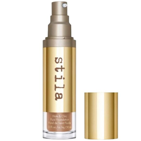 Stila Hide & Chic Fluid Foundation In Tan/Deep 1 Full Size NIB - Picture 1 of 4
